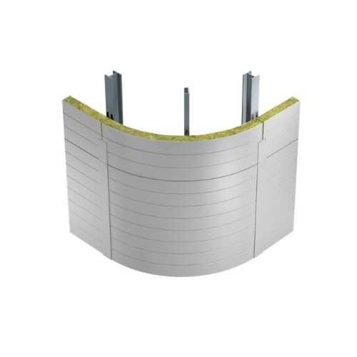 Curved Sandwich Panel